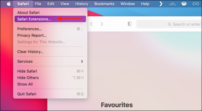 Safari Extension App Window