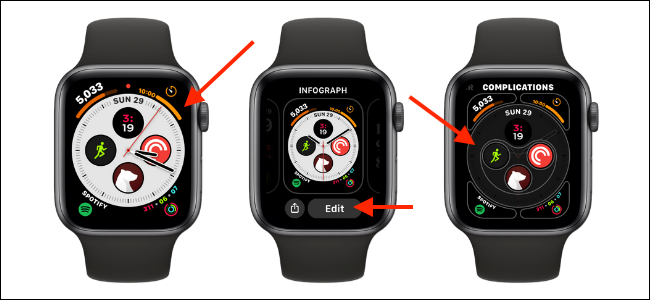Edit Watch Face and Complication on Apple Watch