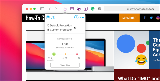 Ghostery Extension in Safari