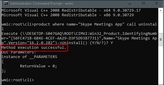 How to Uninstall a Program on Windows 10 from Command Prompt