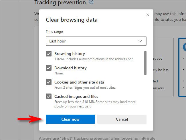How to Clear Edge Browsing Data With a Keyboard Shortcut