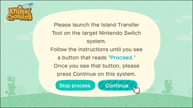 island transfer tool target transfer