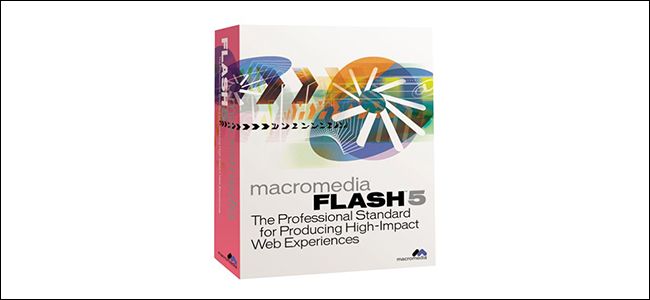 Macromedia Flash 5 packaging