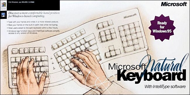Microsoft Natural Keyboard Box, 1994