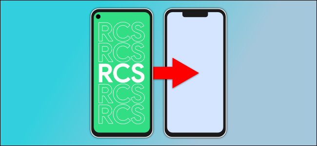 Two phones, one with RCS.