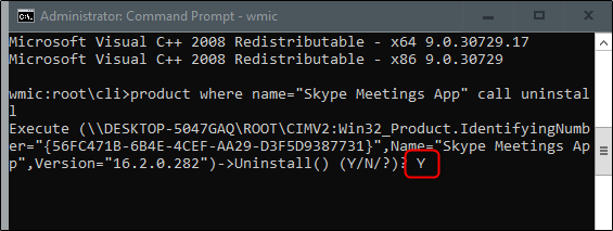 How to Uninstall a Program on Windows 10 from Command Prompt