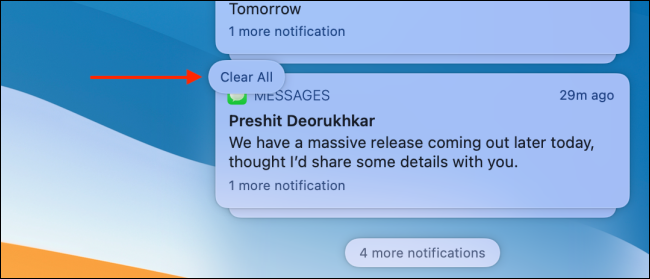 Clear All Notifications from an App