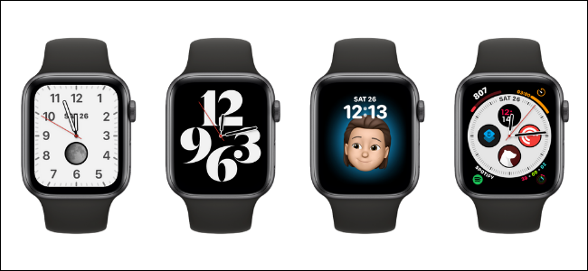 Different Watch Faces for Apple Watch