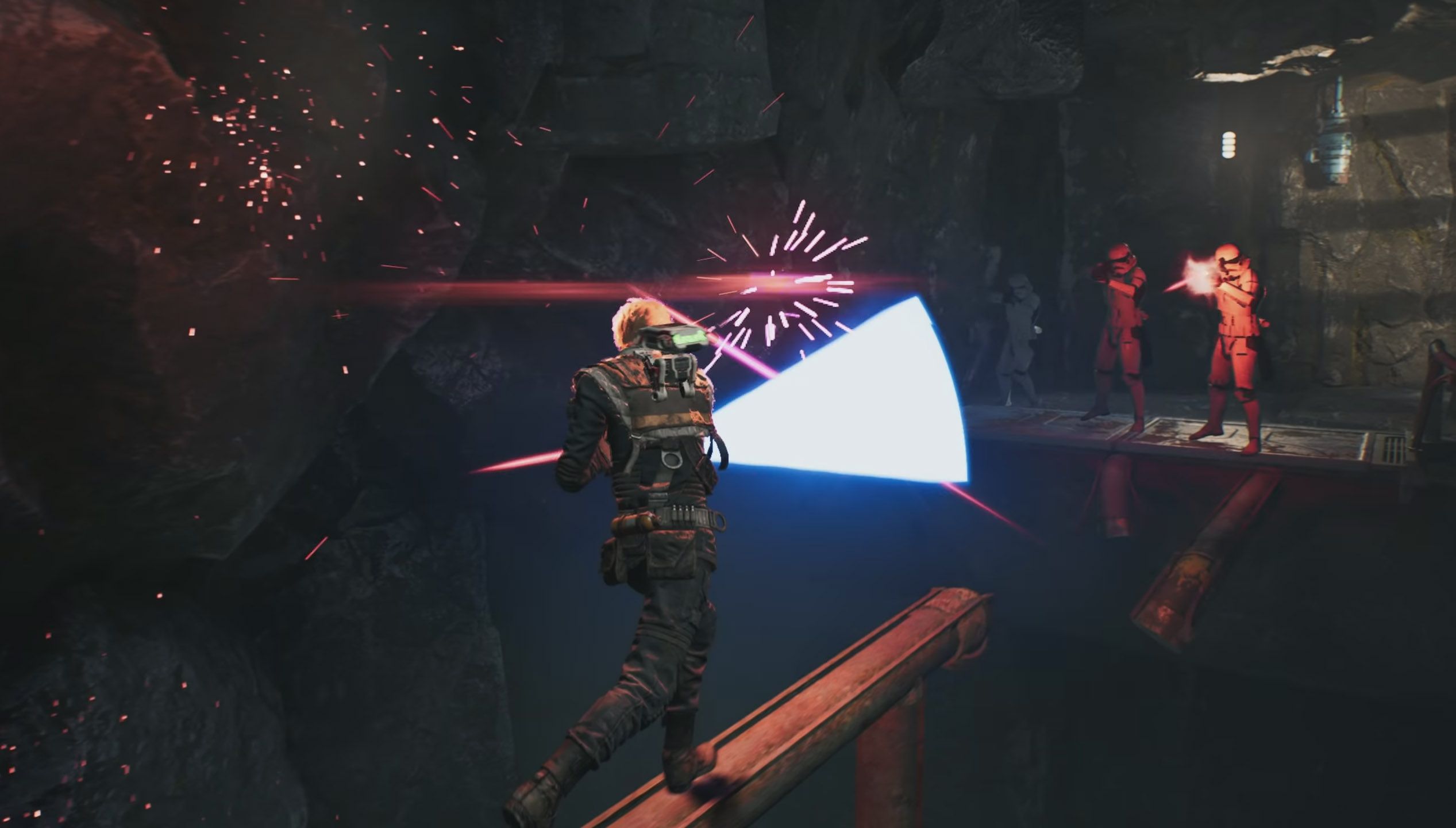Jedi: Fallen Order&mdash;blocking blaster bolts