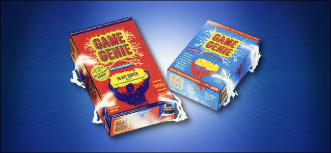 Galoob Game Genie SNES and Game Boy Boxes