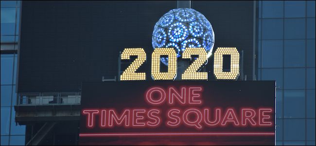 2020 New Year's Eve Ball Drop in NYC