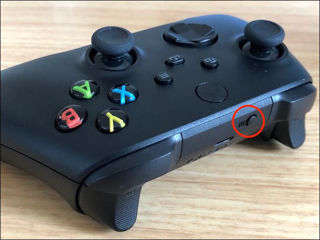 Xbox Series Controller Pairing Button