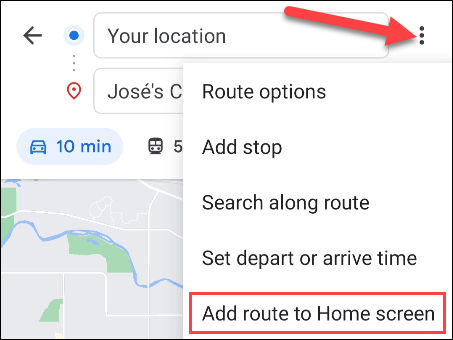 How to Add Google Maps Shortcuts to Your Android Home Screen