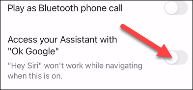 access your assistant with ok google