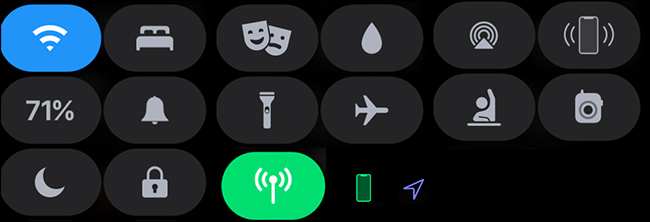 all control center icons