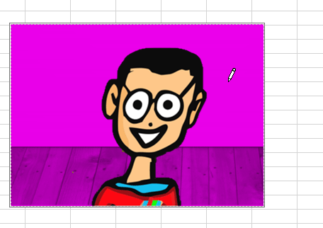 GIF of reflecting changes by clicking off the image