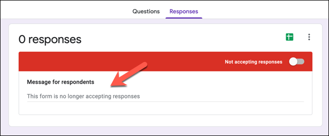 How to Limit Responses in Google Forms