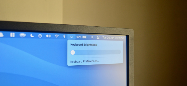 MacBook Air User Adjusting Keyboard Brightness