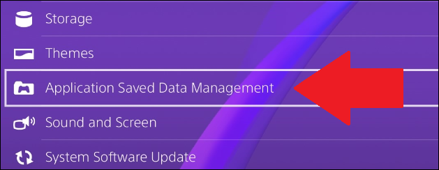 where to find saved data in ps4