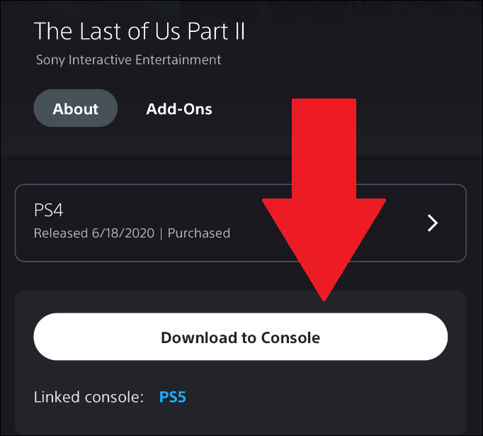 download ps5 games from phone