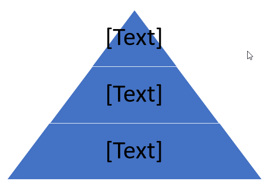 Typing text in pyramid