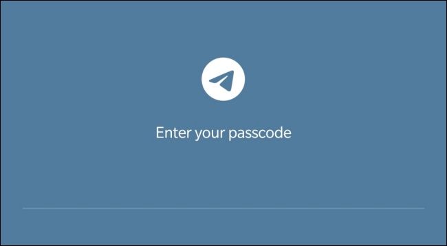 Unlock Telegram on Android Using Passcode