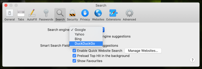 Make DuckDuckGo the Default Search Engine in Safari