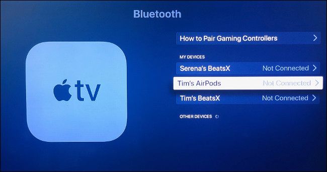 Pair Your AirPods to Your Apple TV Manually