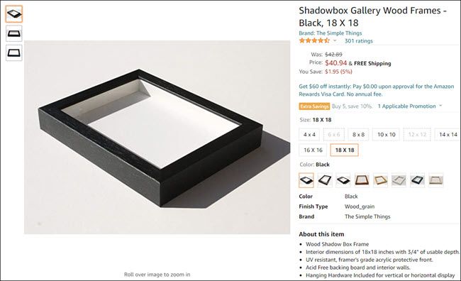 shadow box