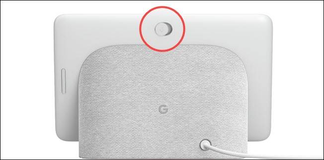 Google nest hub mute switch