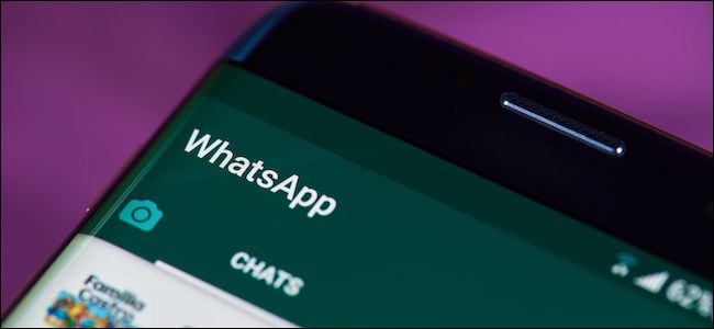 WhatsApp on an Android smartphone