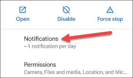select notifications