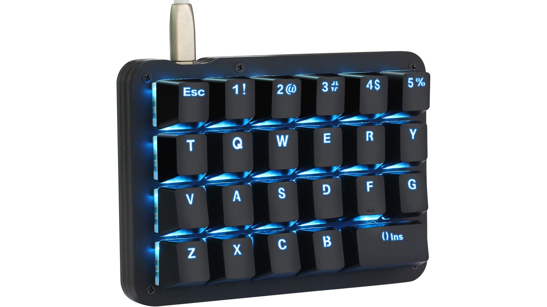 A Koolertron one-handed keyboard