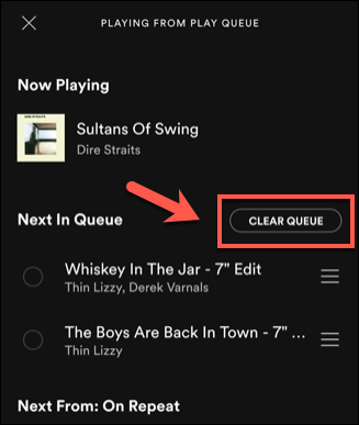 How to Clear Your Queue on Spotify