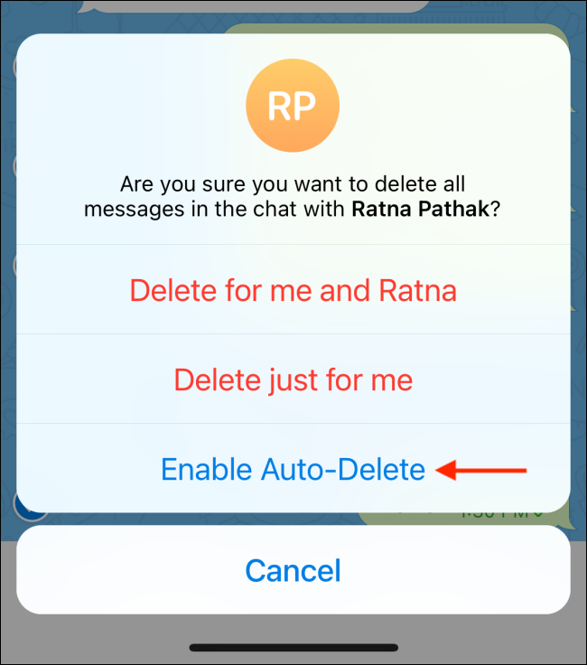 How To Auto-Delete Messages In Any Telegram Chat