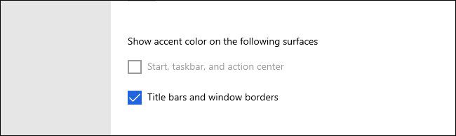 How to Fix &ldquo;Start, Taskbar, and Action Center&rdquo; Accent Color Grayed 