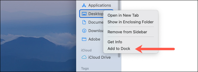 How to Pin a Folder or a File to Your Mac's Dock