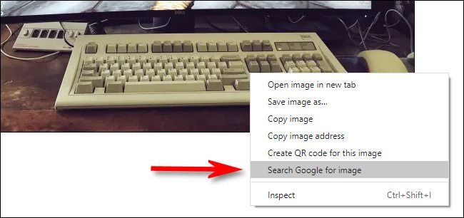 In Google Chrome, right-click an image and select "Search Google for image" to do a quick reverse image search.