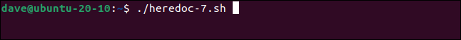 ./heredoc-7.sh in a terminal window