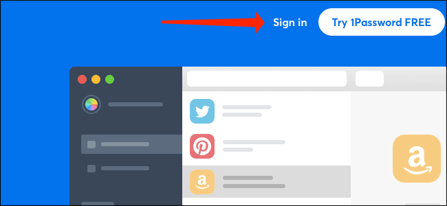 Sign in to 1Password.com