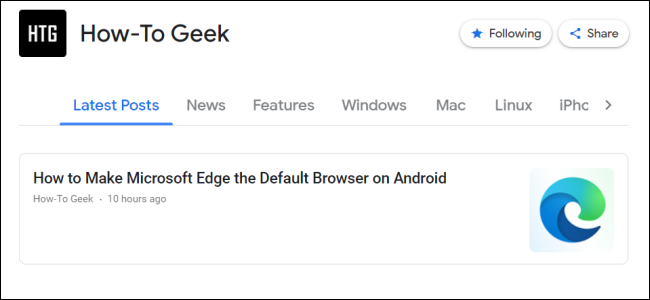 How-To Geek on Google News