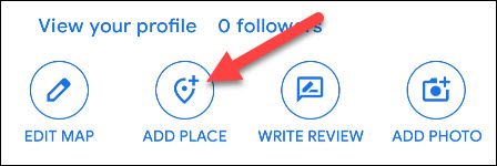 add place button
