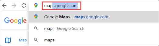 google maps website