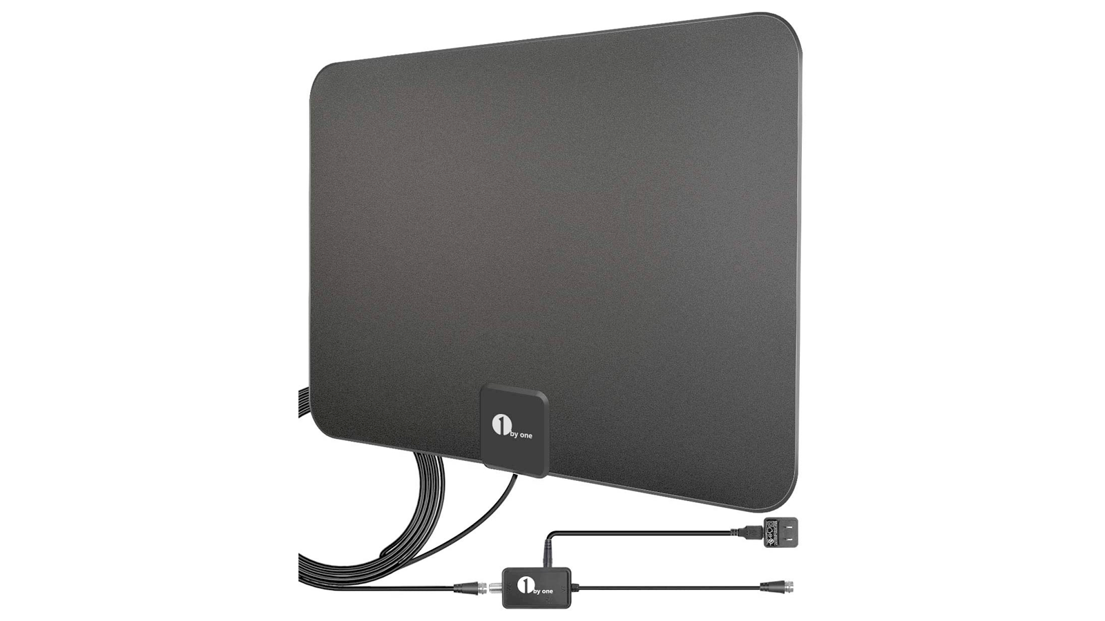 A photo of a digital TV antenna.
