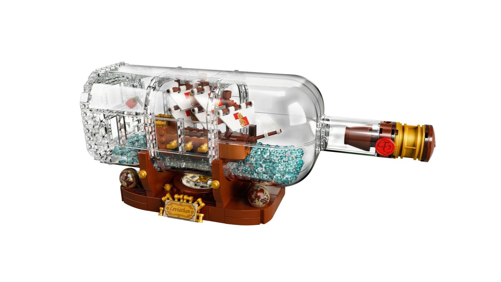 LEGO Ideas Ship in a Bottle set