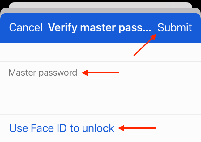 Authenticate Third Party Password Manager