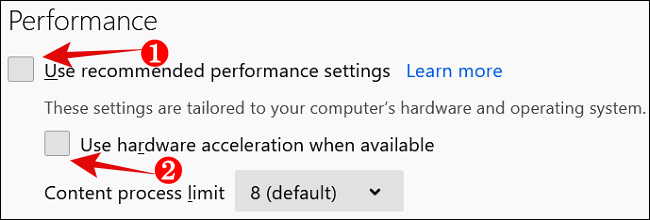 Disable Hardware Acceleration in Firefox