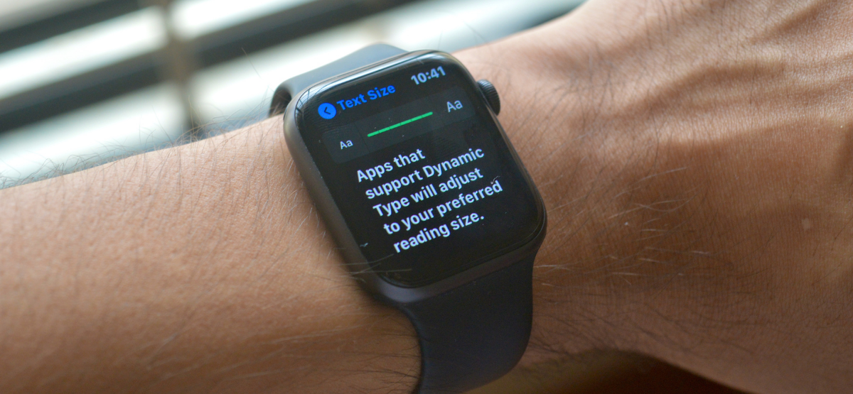 How to Increase Text Size on the Apple Watch