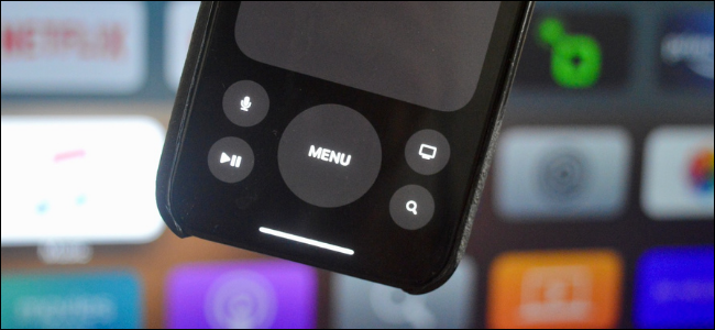 Using Apple TV Remote on iPhone