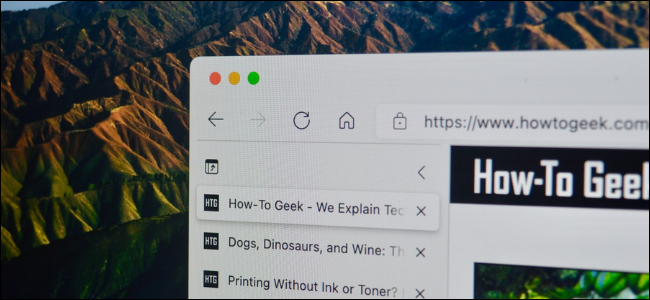 Vertical Tabs Feature in Microsoft Edge